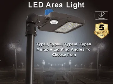 300W LED Shoebox Parking Lot Area Light