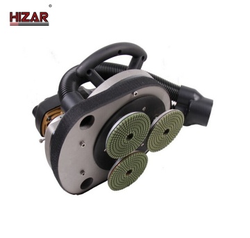 Hizar 4inch Variable Speed Three Heads Planetary Wet Polisher for Stone Concrete