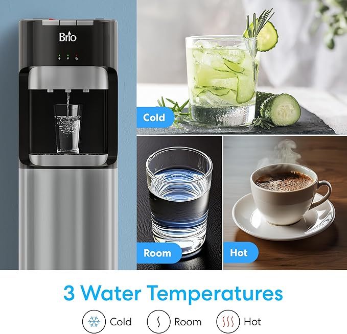 Bottom Loading Water Cooler Dispenser for 5 Gallon Bottles