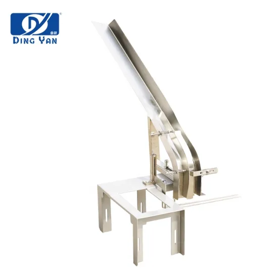 DINGYAN Automatic Vibration Dropping Device for Biscuit/Wafer/Soup Soap Production" 

However, considering your instruction to derive directly from the given phrase and keeping it concise, a more direct title could be:

"Automatic Vibration Dropping Feede