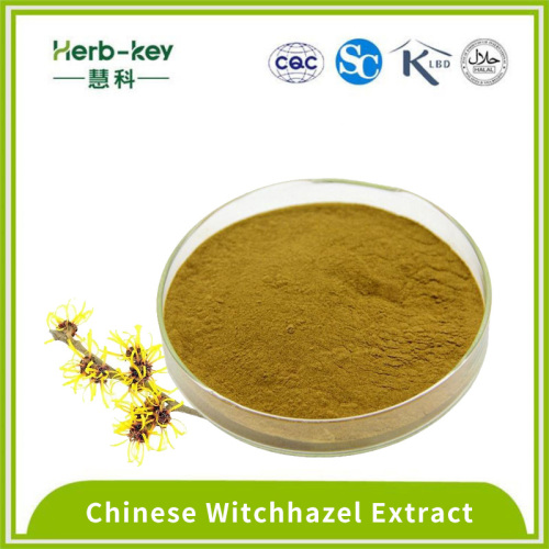 Chinese Witchhazel extract contains 0.5% tannic acid