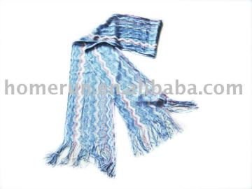 acrylic scarf/knitted scarf/ladies' scarf