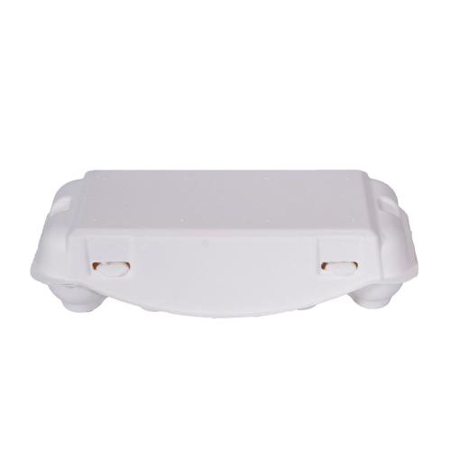 Cartones de envasado de huevo de pulpa de papel biodegradable sin imprimir