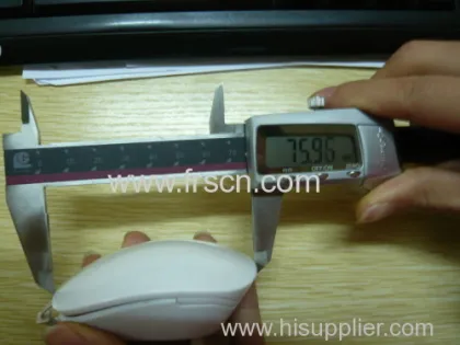 Apple Rechargeable Lithium Battery Wireless Computer Slip Mouse 