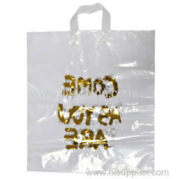 Factory Sale Handle Plastic Fashional Gift Bag 