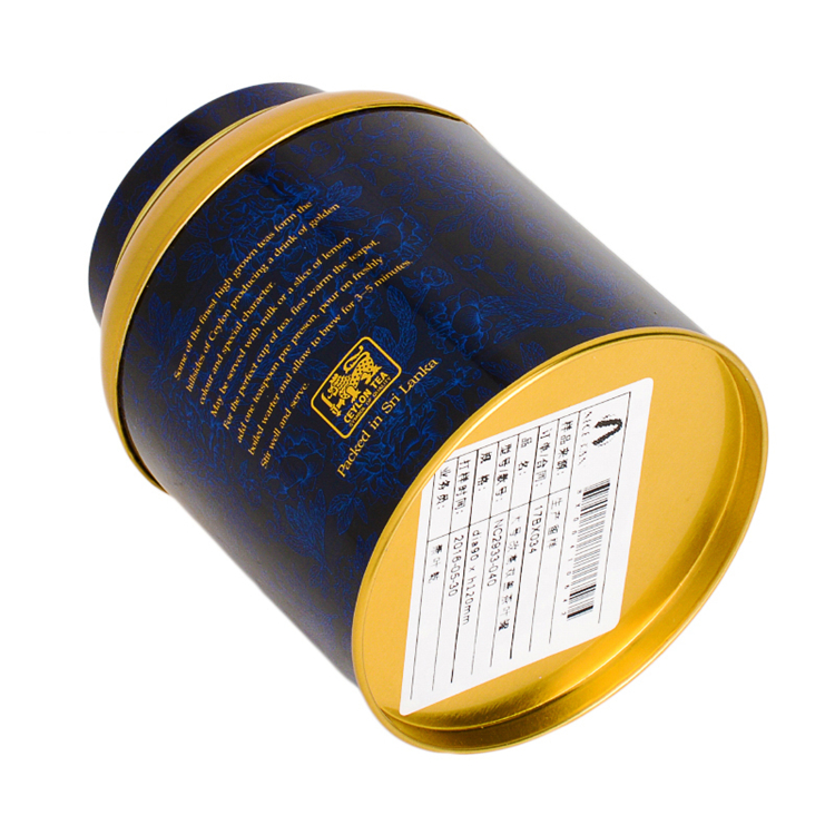 Wholesale Round Tin Boxes For Tea Packaging