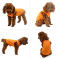 Yavru Köpek Giysileri Boş Tişört Tee Gömlek