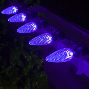 C9 LED إضاءة خارجية فناء سلسلة عيد الميلاد الخفيفة