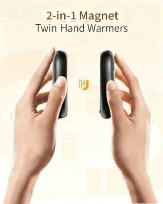 Rapid Heating Pocket Hand Warmer Wood Grain Portable Winter Hand Heating Cross Border Hot Sale hand warmer