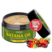 عمده فروشی 100 ٪ کره روغن باتانا خالص خالص برای رشد مجدد مو