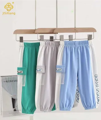 Cute cartoon print baby casual pants