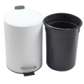 Round Step Trash Can for Home Storage