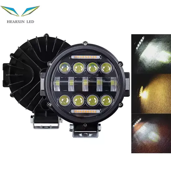 7 Inch 69W 13LED Waterproof Offroad Spotlight Bar for Jeep Truck Car LED Headlights