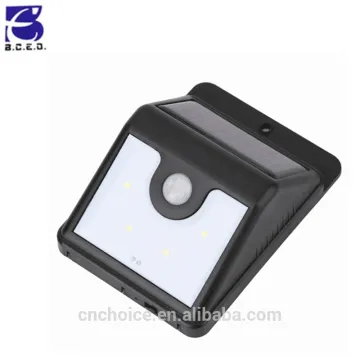Solar Powered Wireless Motion Sensor Outdoor Garden Lamp Security Solar LED Wall Light