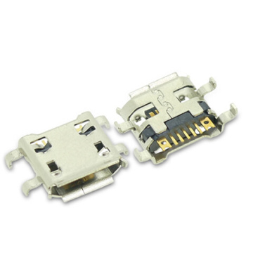 MICRO USB B TYPE. СРЕДНЯЯ МОНТАЖНАЯ ЧЕРЕЗ ОТВЕРСТИЕ