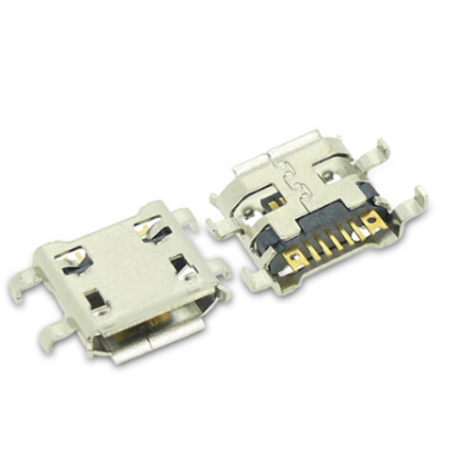 MICRO USB B TYPE.MID MOUNT ผ่านรู