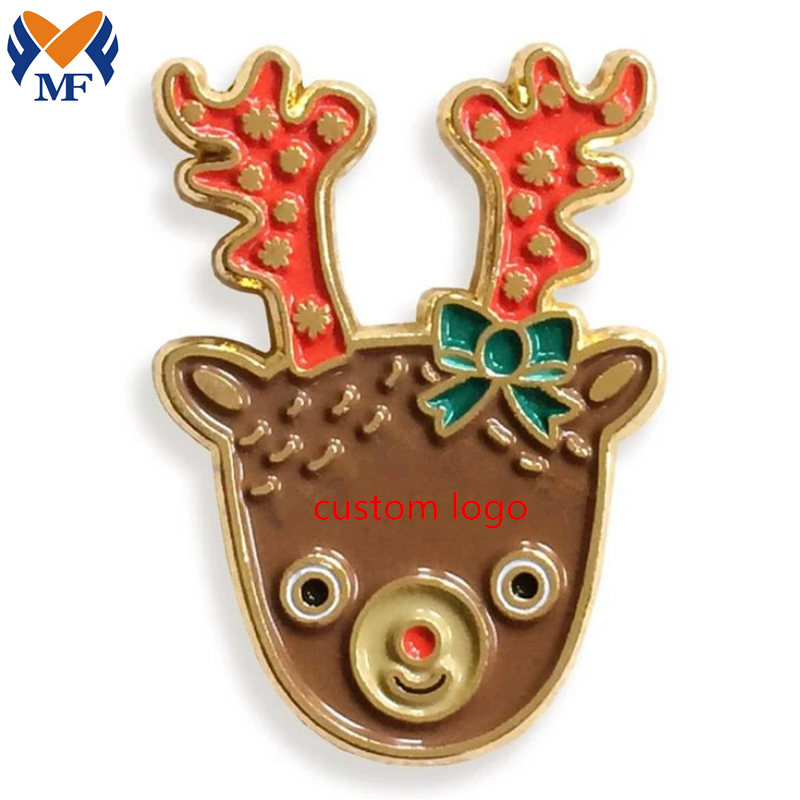 Reindeer Enamel Pin