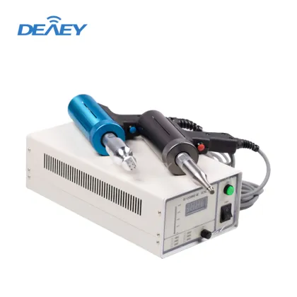 Handheld Ultrasonic Spot Welder for Plastic Fabric Welding - Branson