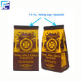 Custom Design Moisture Proof Aluminum Foil Coffee Bags