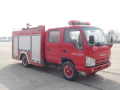 Novo caminhão de bombeiros aquático ISUZU 2500 litros