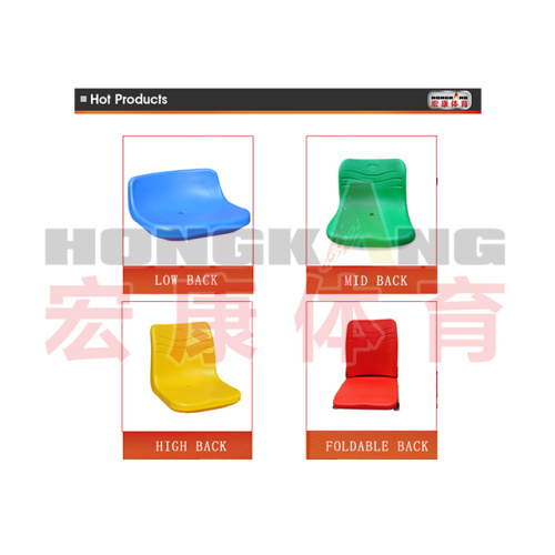 Portable Padded Floor Football Bleacher Seating Chair