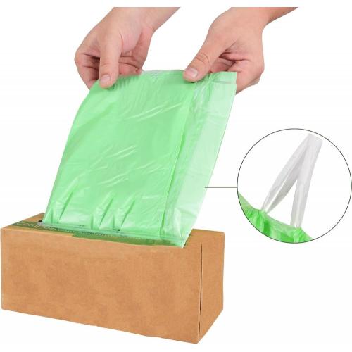 100% Biodegradable Compostable Drawstring Trash Bag