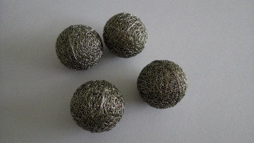 Compressed wire mesh filters