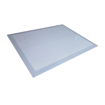 Glossy White Dance Floor for Outdoor Events and Weddings