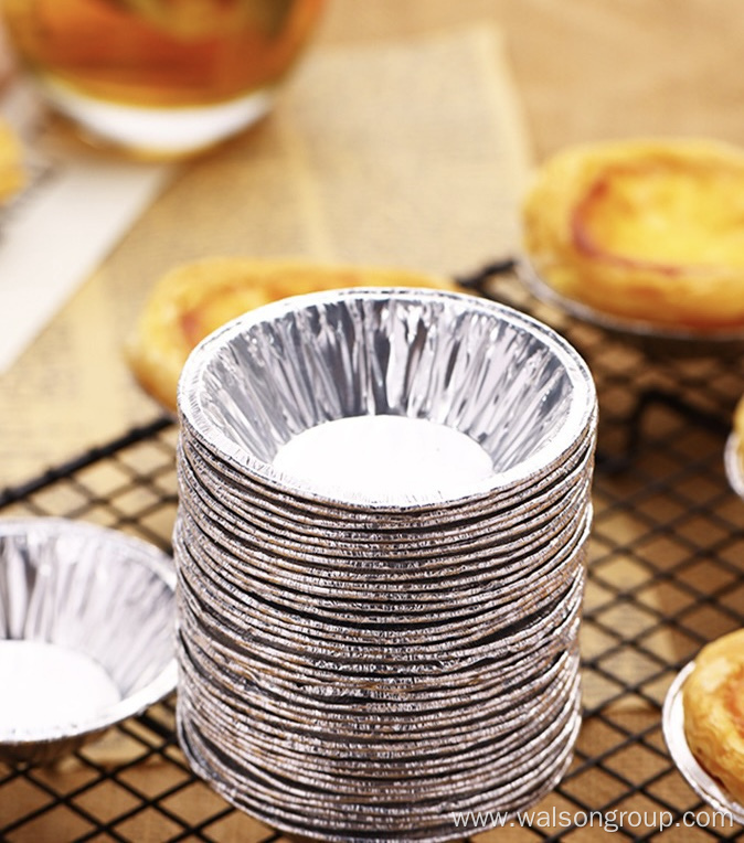 Household disposable Aluminum foil cups for egg tart