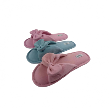 Women Slippers Contracted Bow-Tie