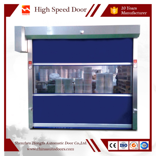 I-PVC Curtain Fast Rolling up Door