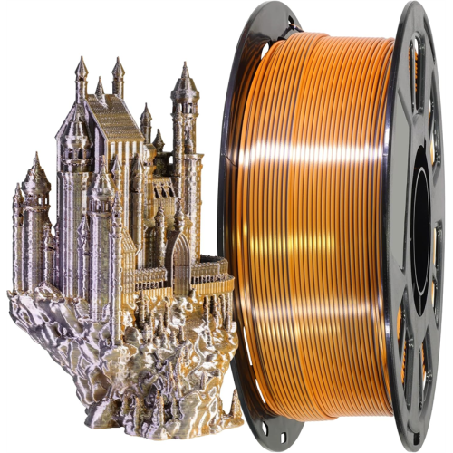 Silk Shine Dual-Color PLA Filament