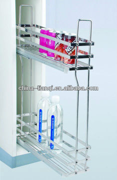 150mm Flat Steel Kitchen Cabinet Basket