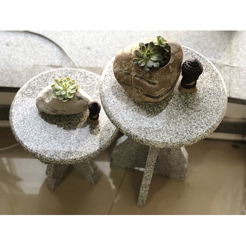G603 Blumentopfständer aus Granit