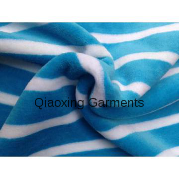 stripe velvet fabric