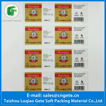 Eco-friendly Heat Transfer Labels For Plastic Products