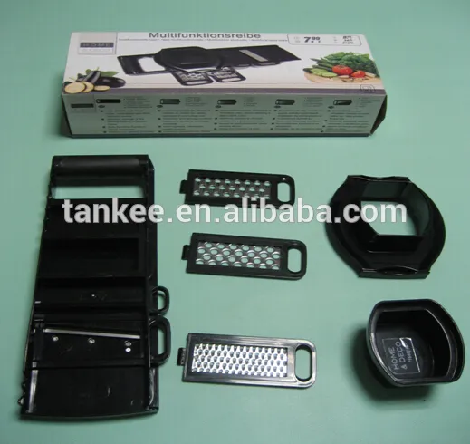 V-Slicer Vegetable Fruit 5 in 1 Multifunction Grater Plastic Kitchen Utensil