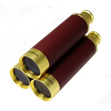 Pirate Telescope Monocular - Retro Telescopic Night Vision Mini Monocular for Kids and Adults
