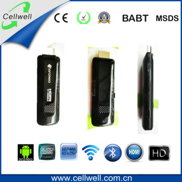 Android 4.1, Rk3066, 1.6GHz, Built-in 3D Accelerator TV Dongle (TD001)
