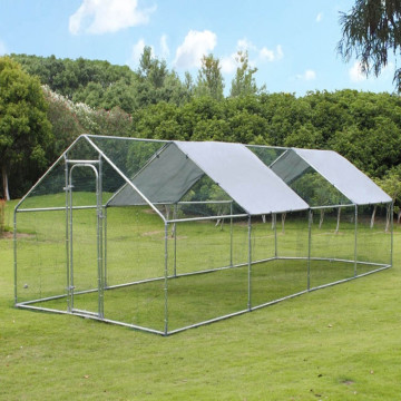 Chicken Run Galvanized for Outdoor Use