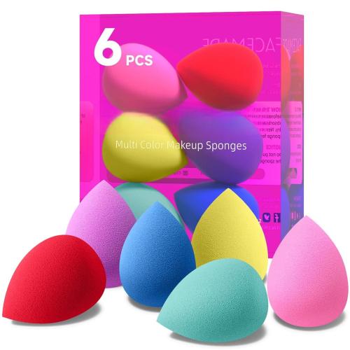 6 PCS Makeup Sponges Set