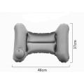 Almohada de viaje inflable lumbar pequeña para avión