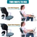 Back Pain Improve Posture Memory Foam Back Cushion