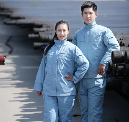 Anti Static Polyester Sinopec Section Oil Uniform Workwear