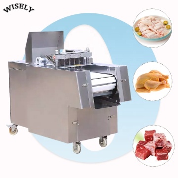 WSL Automatisk fryst köttskärare: kyckling, fisk, anka och nötkött Dicing Machine