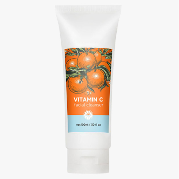 Private Label Vitamin C Skincare: Facial Cleanser Hose Can Be Printed with Kojic Glycolic Acid Face Wash
