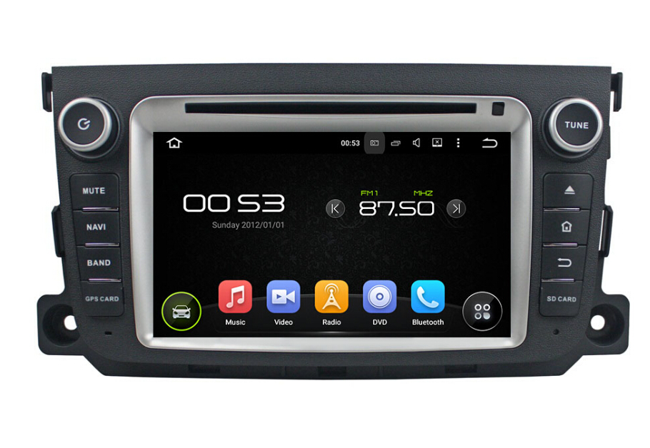 Android Car DVD Player For Benz Smart 2011-2012