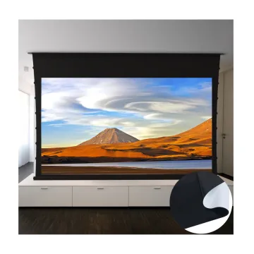 0.25mm White-Black Projection Film for Home Cinema Tensioned Projector Screens