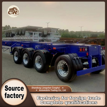 تریلر اسکلت 4 محوره