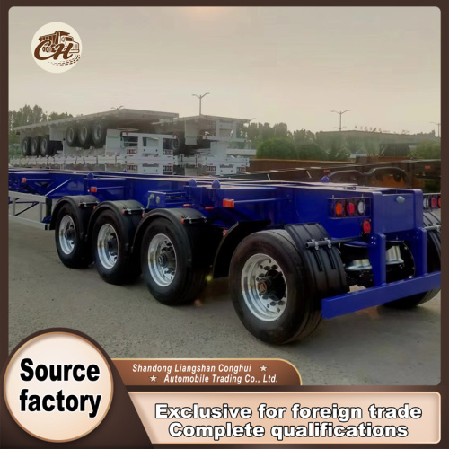 تریلر اسکلت 4 محوره